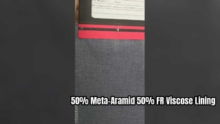 50% 메타아라미드 50% FR 비스코스 안감 원단