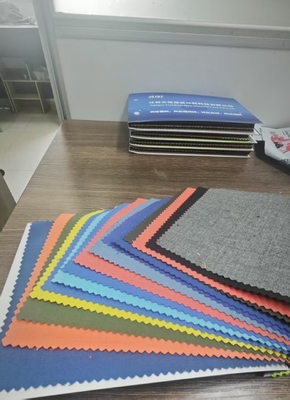 로열 블루 불에 저항 아라미드 IIIA 튜브와 트와일 엮기 스타일