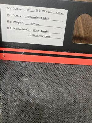 모다크릴 섬유 보호복복용 불 retardant 물질