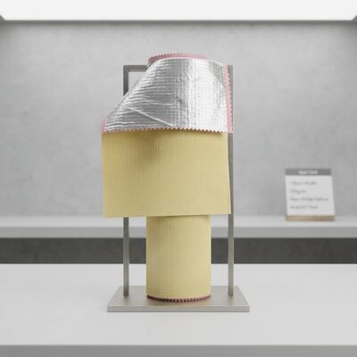 롤 길이 100m 맞춤형 방화 방지 직물 열 안정성 260C 15% 보호복에 적합