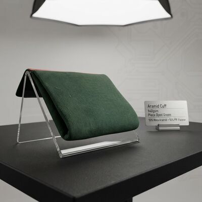 방화복용 높은 내마모성 및 내화학성 940gsm 아라미드 난연 커프 원단