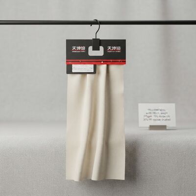 FR 넥타이 직물 180cm 너비 215gsm 무게 70% 모다크릴 30% FR 점착성