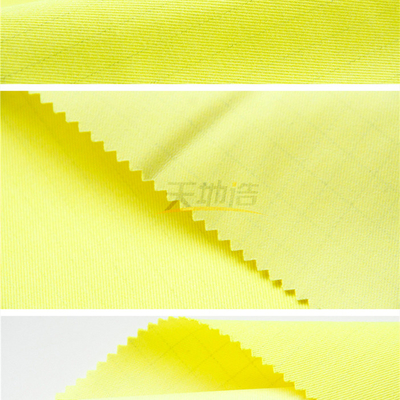 280gsm 모드아크릴 구성 플루오르에스르누스트 노랑색 Ne24/2 En11612