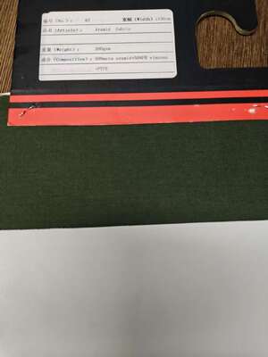방염 용도의 PTFE 멤브레인 및 폭 150cm를 갖춘 280gsm 메타 아라미드 원단